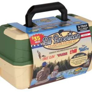 Outdoors Fishing Tackle Box Bait Kit Two Tray