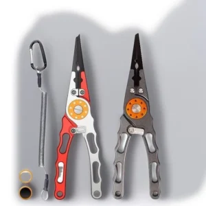 Fishing Pliers Titanium Alloy Fishing Tackle Gear Hook Recover Cutter Line Split Ring Light Weight Fishing Accessories Equipment