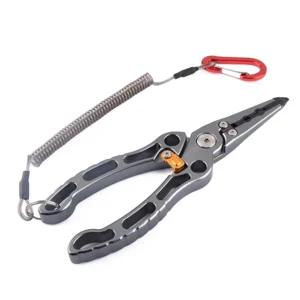 Titanium Alloy Fish Control Pliers Labor-Saving Lure Clamp Controller Convenient Multifunctional Lightweight Outdoor Accessories