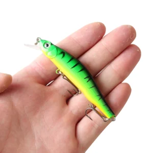 1pcs sinking Minnow Fishing Lure Wobblers Hard Artificial Bait 3D Eyes 8cm 8.5g High Quality Crankbait Plastic Baits Fish Pesca